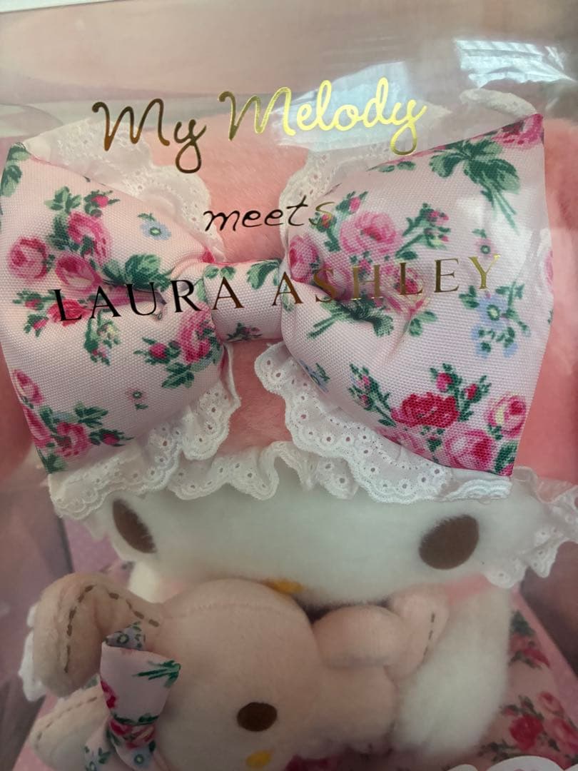 マイメロxローラアシュレイ　ぬいぐるみ