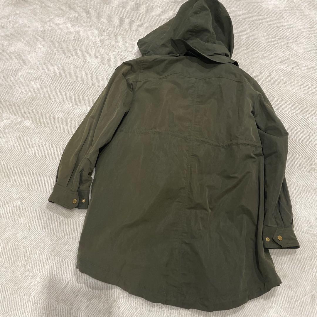 TATRAS タトラス　オリーブ モッズコート ダウンベスト、フード付き