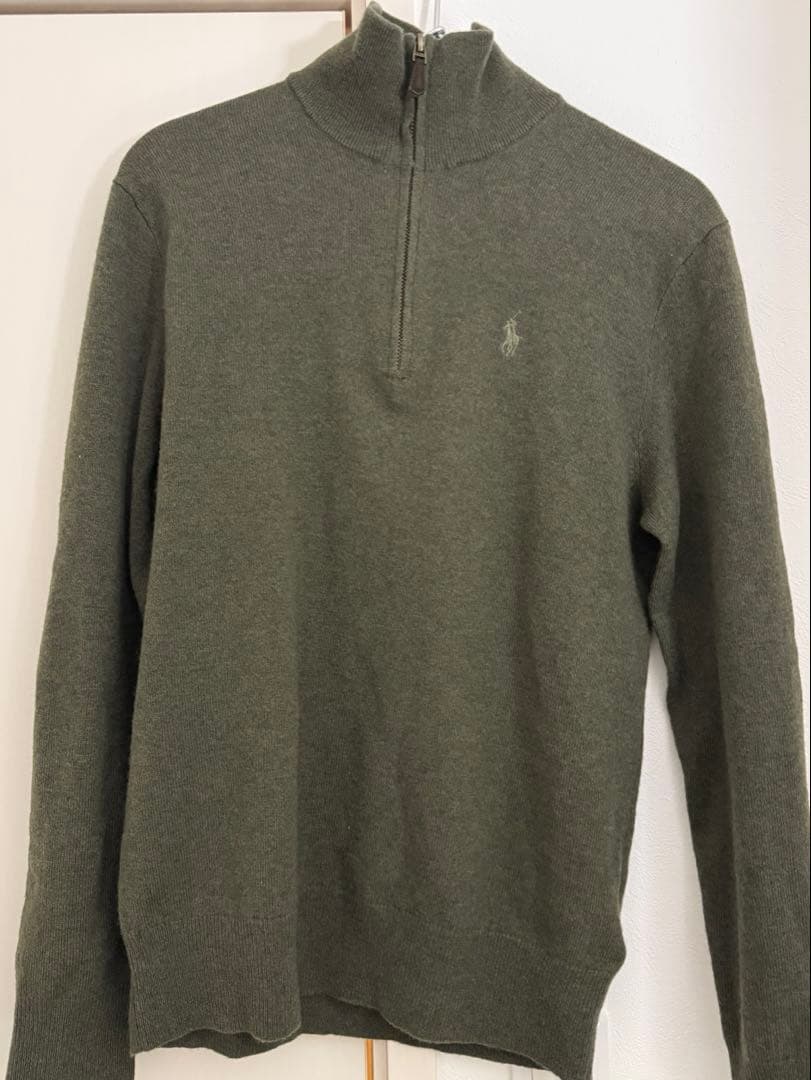 限定値引　RALPH LAUREN ニット ジップセーター ほぼ新品