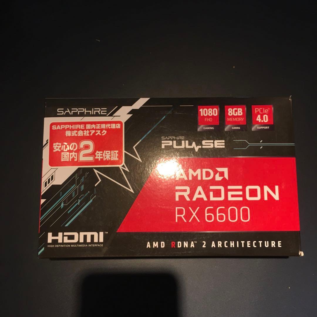齊*史様 ［中古良品］Sapphire Radeon RX 6600 8GB