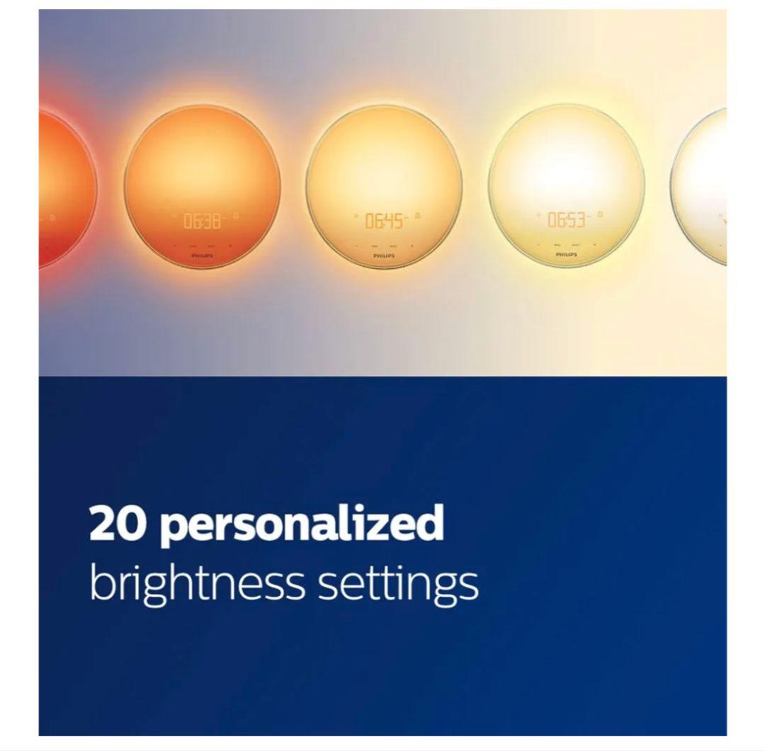 アラーム時計 Philips Wake-Up Light HF3520