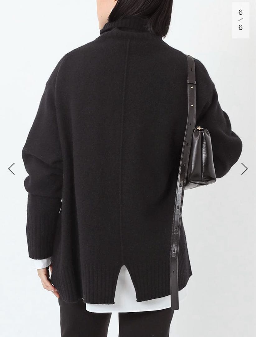 【ニノ様】AP STUDIO タートルネックニット　黒