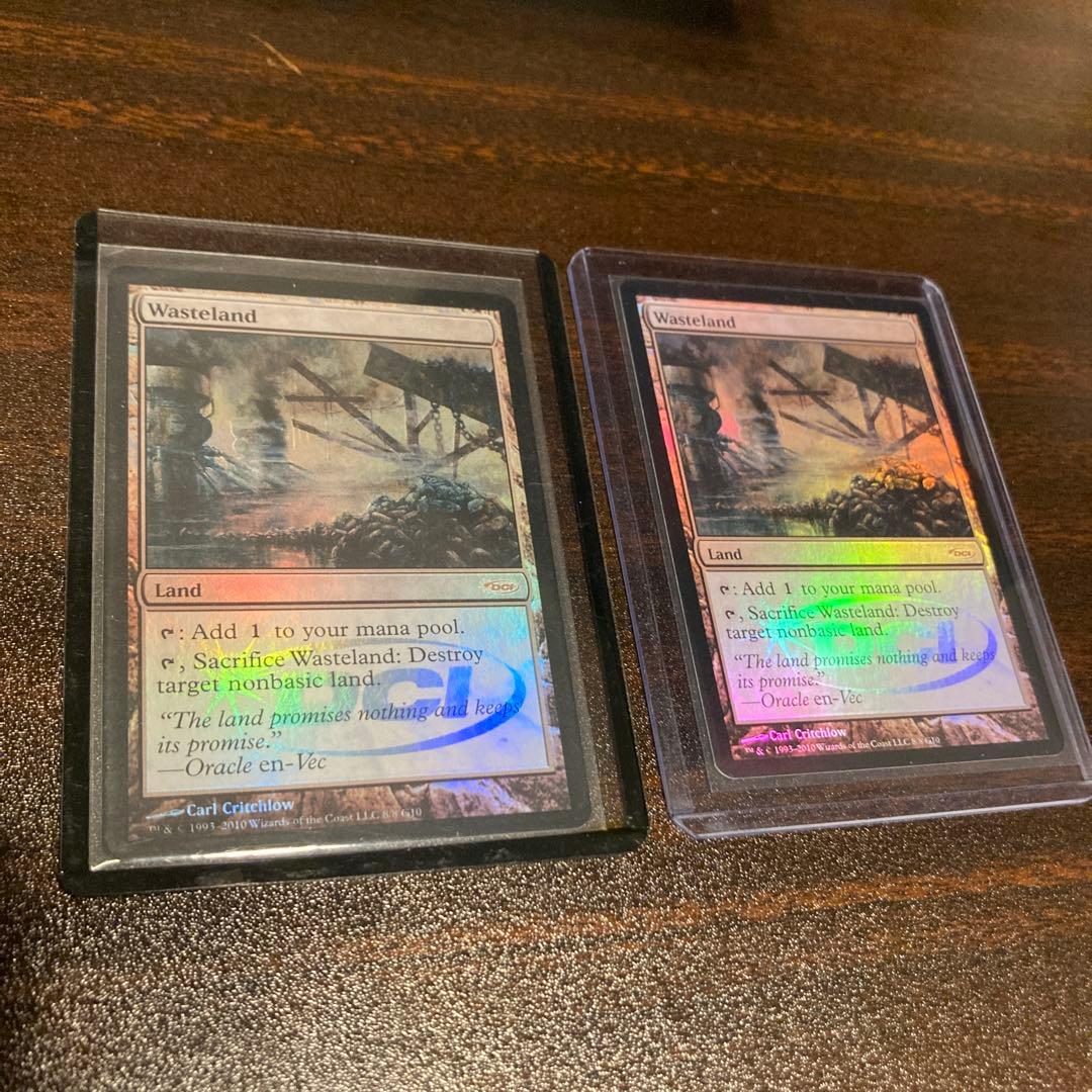 不毛の大地/Wasteland(2010年版ジャッジ褒賞)[DCIマーク]　2枚