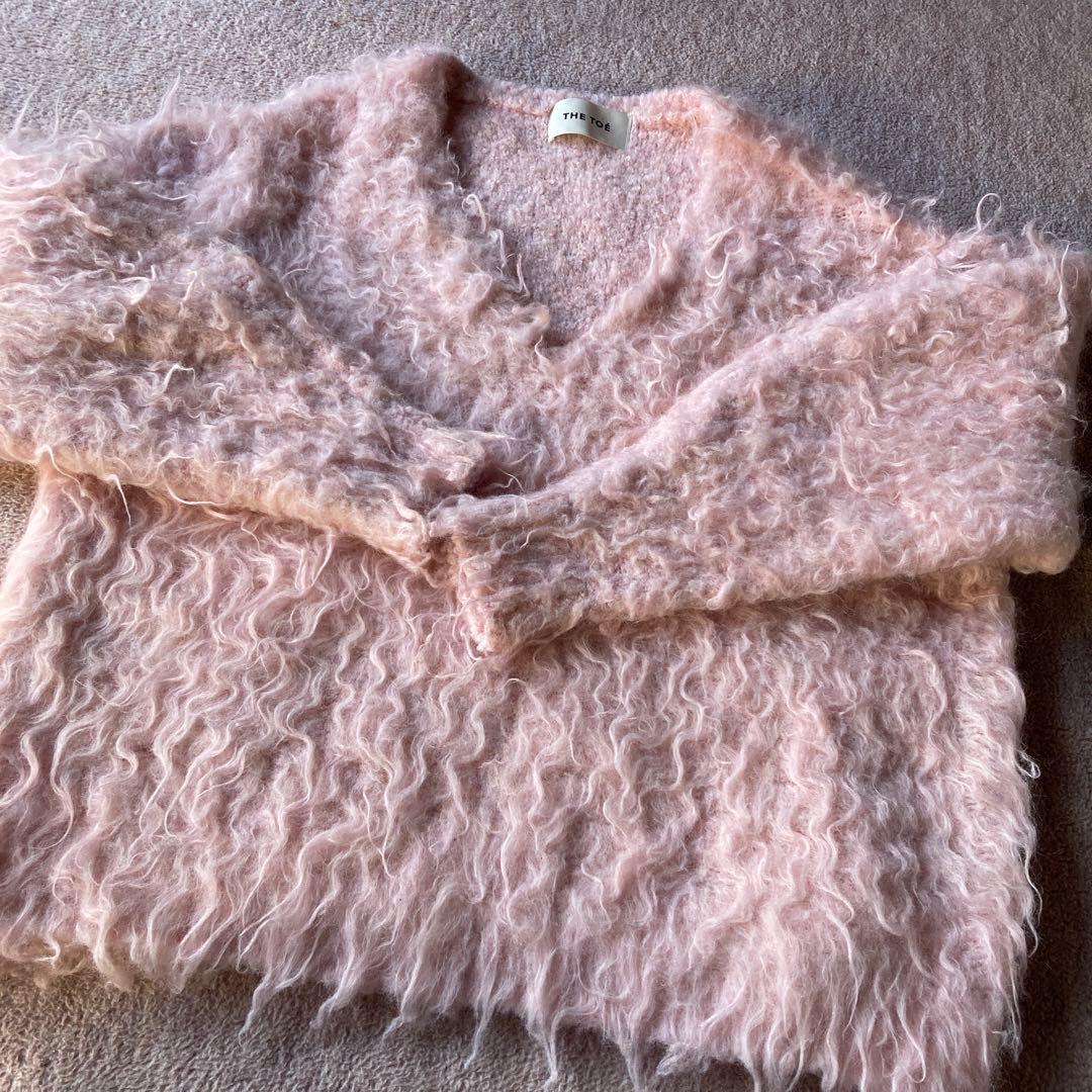 thetoe ピンクニット　クリーニング済み