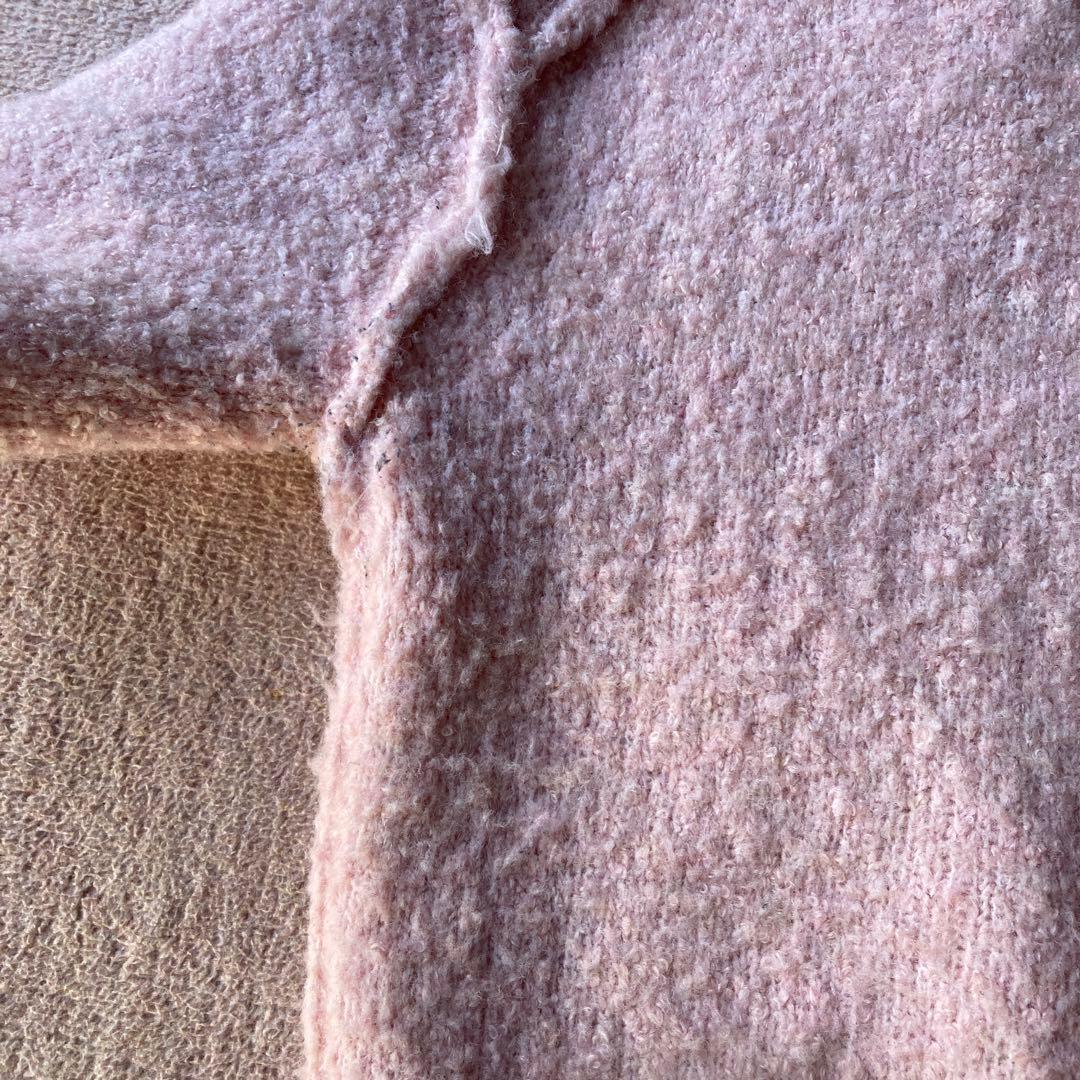 thetoe ピンクニット　クリーニング済み