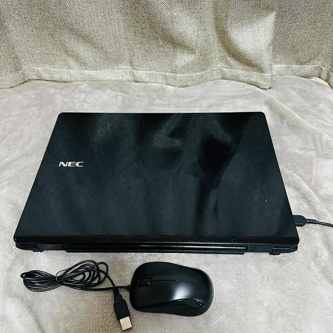 S201 NECノートパソコンWEBカメラSSD高速Windows11オフィス付