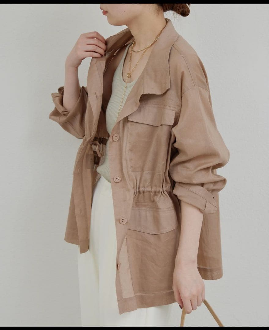 売り切れ！　GALLARDAGALANTE シアーミリタリージャケット