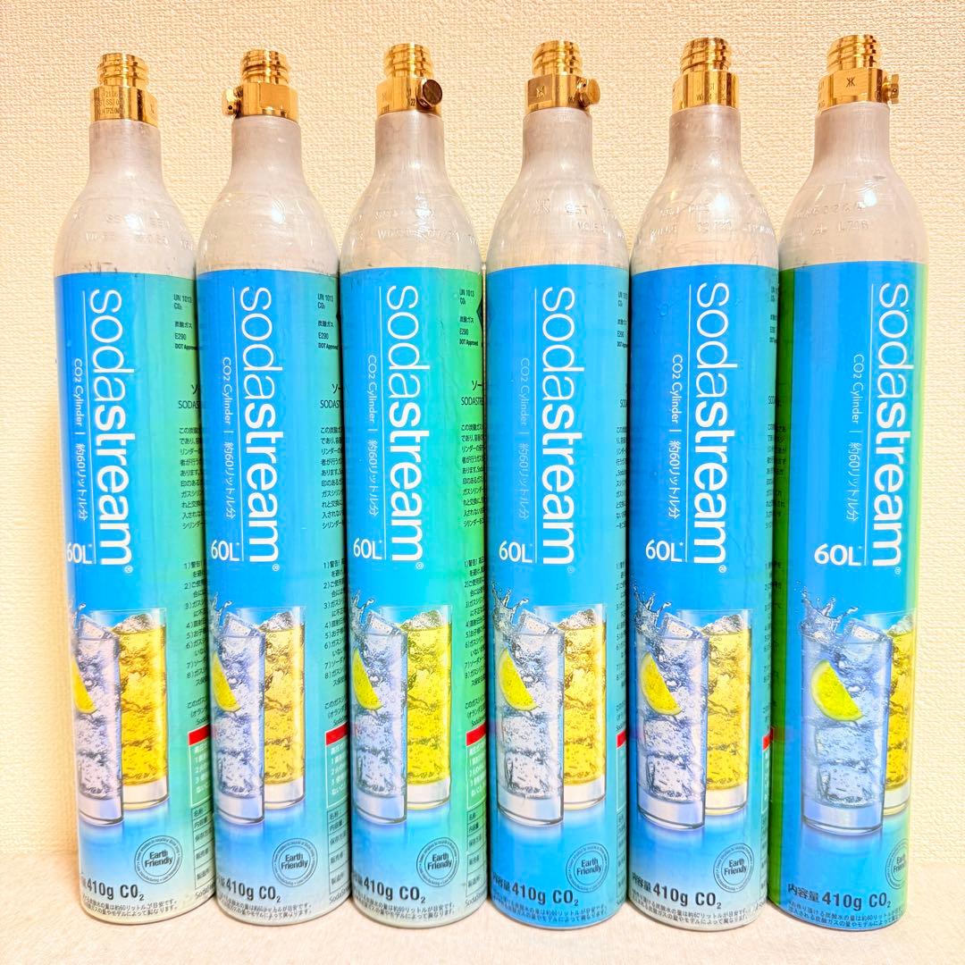 HIDEMA_15-10106ソーダストリームガスシリンダー　6本