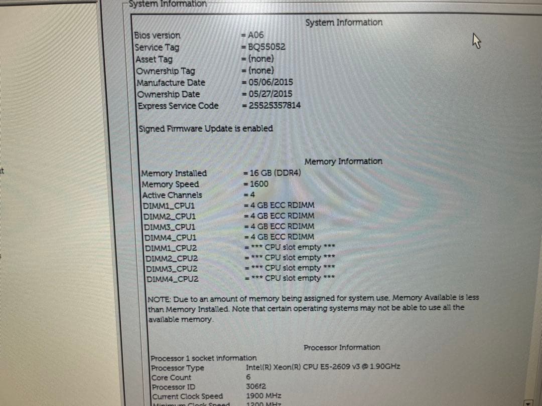 OSなし DELL Precision Tower 7810