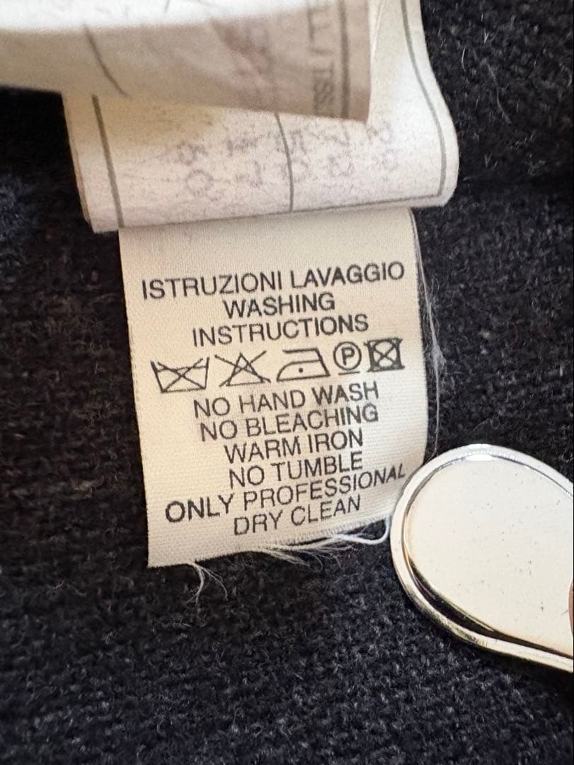 GIORGIO ARMANI イタリア製 wool jacket