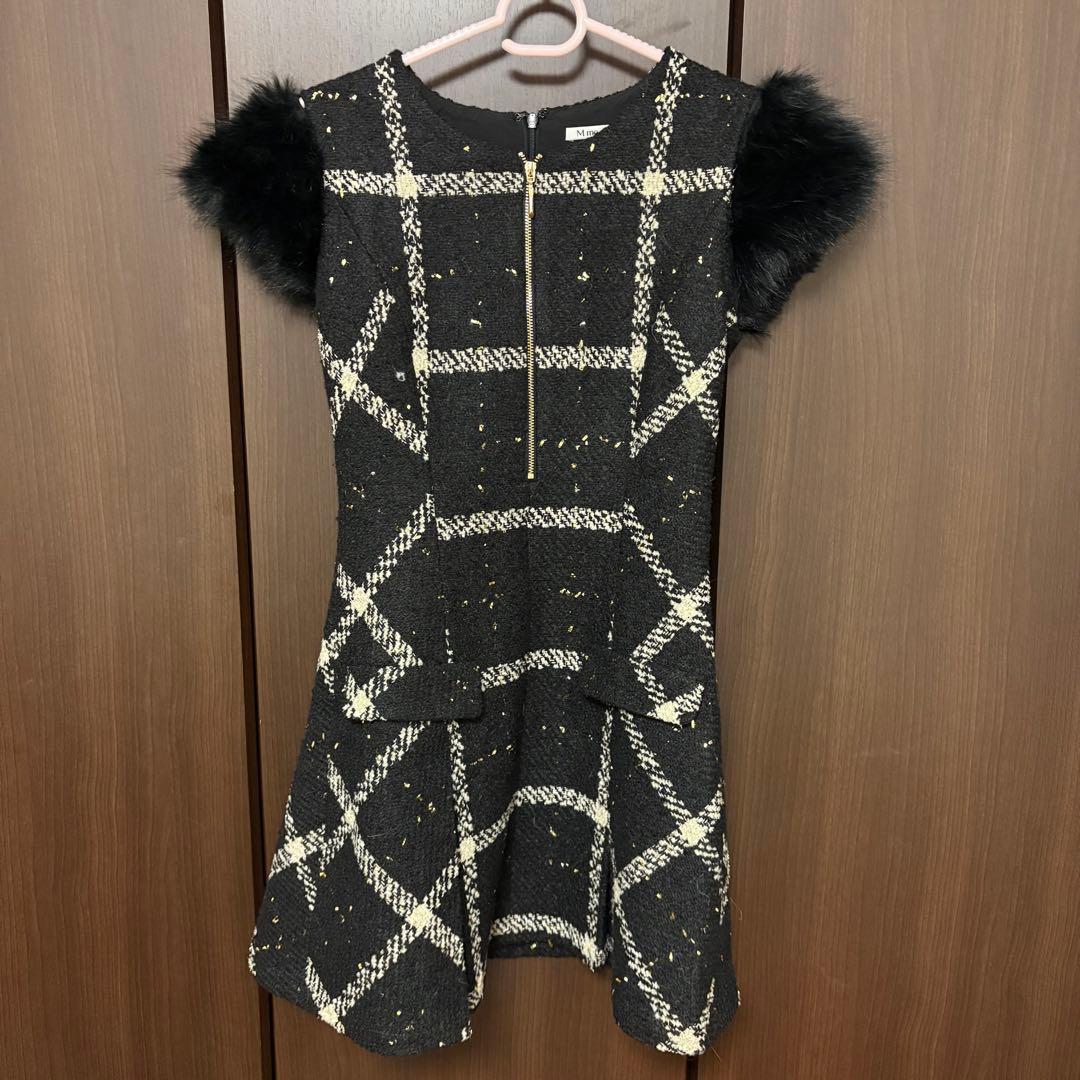 ワンピース Maison tweed mini onepiece