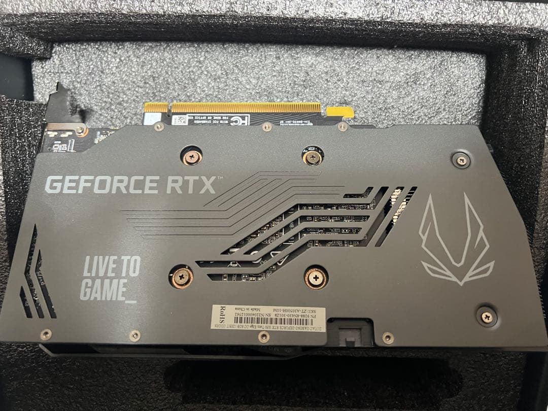 グラフィックボード・グラボ・ビデオカード ZOTAC GeForce RTX 3050 8GB