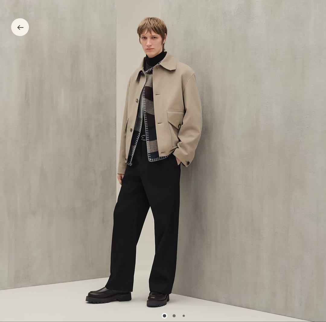 エルメス　25秋冬　紳士　ブルゾン　新品未使用