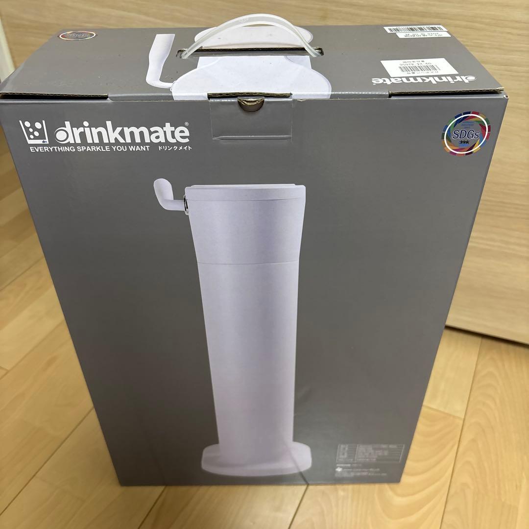 【新品未開封】炭酸水メーカー　drinkmate ガスシリンダー付き