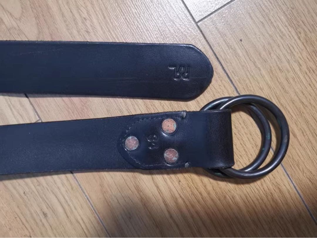 ケ*ン様 DOUBLE RL リングベルト　ブラック