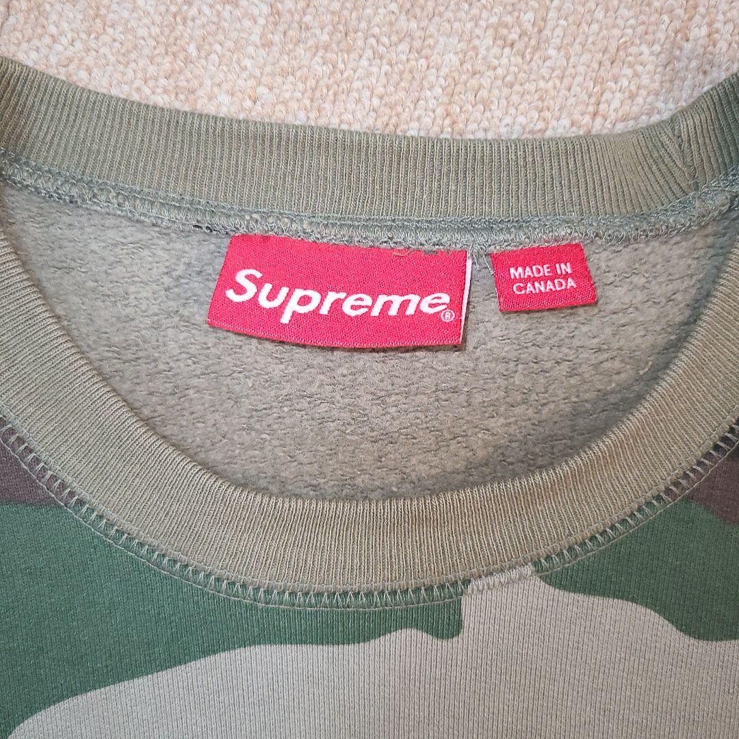 u*f様 Supreme ボックスロゴ トレーナー 迷彩柄 Sサイズ