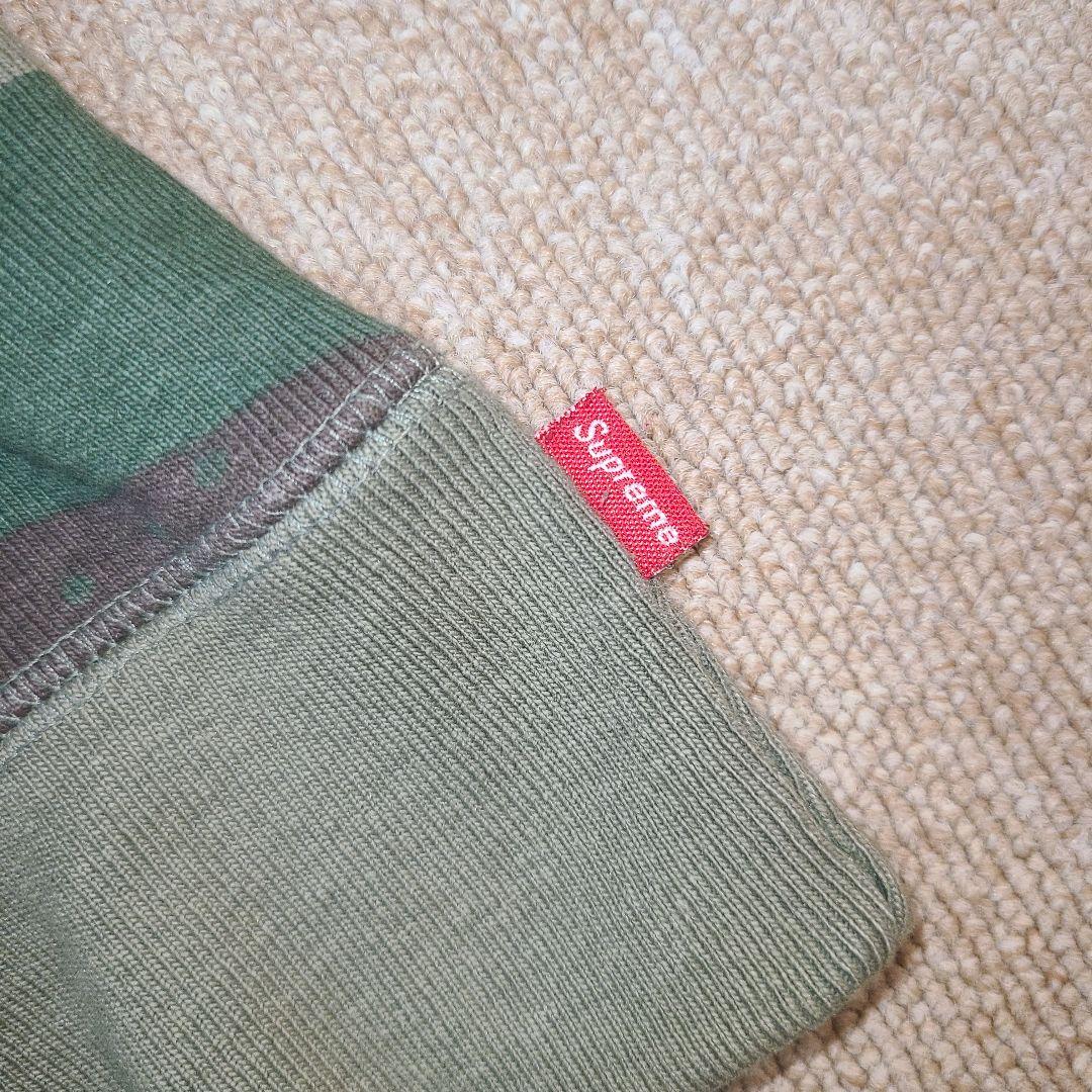 u*f様 Supreme ボックスロゴ トレーナー 迷彩柄 Sサイズ