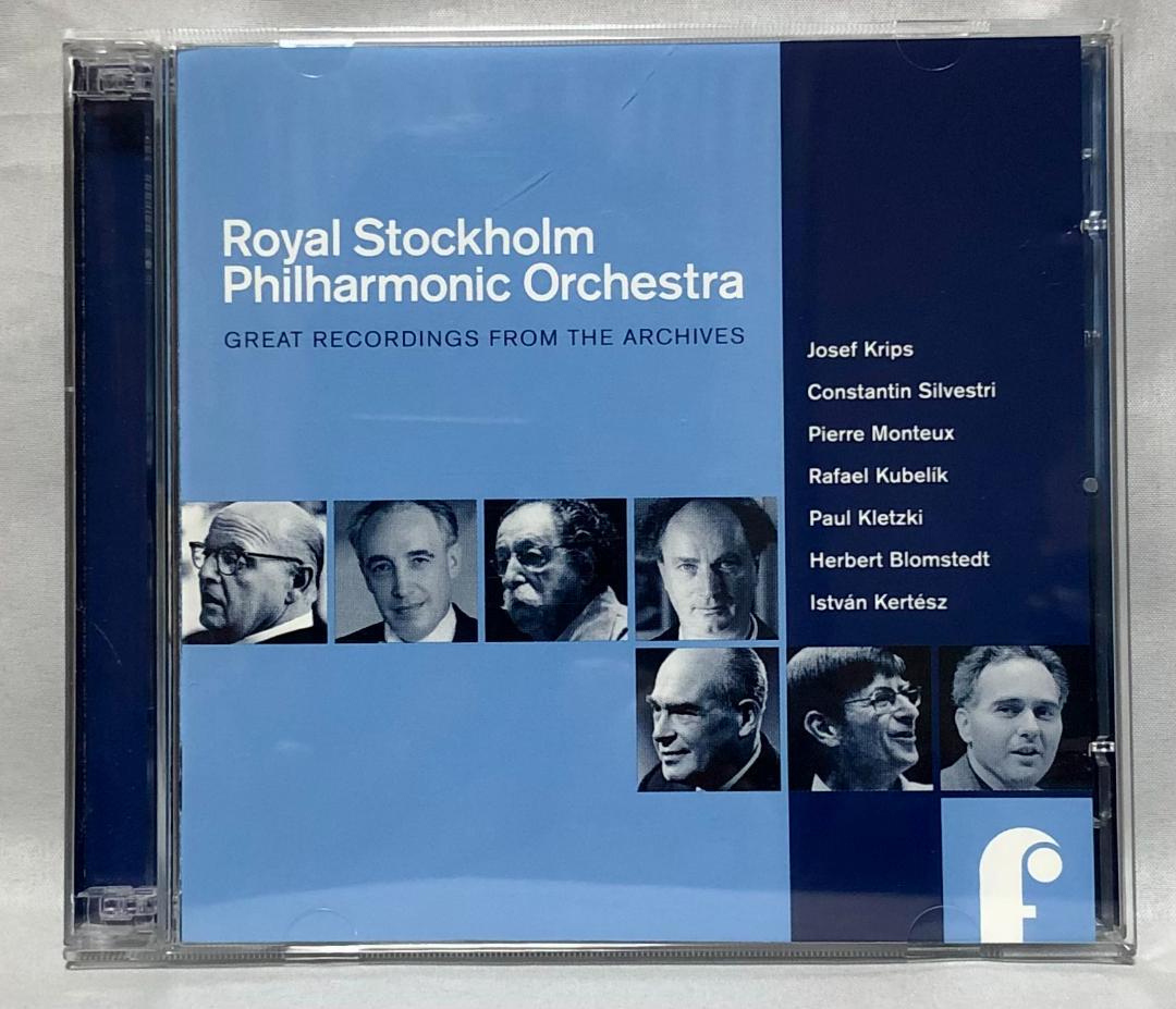 【自主制作盤】8CD-BOX ロイヤル・ストックホルム・フィル創立100周年記念