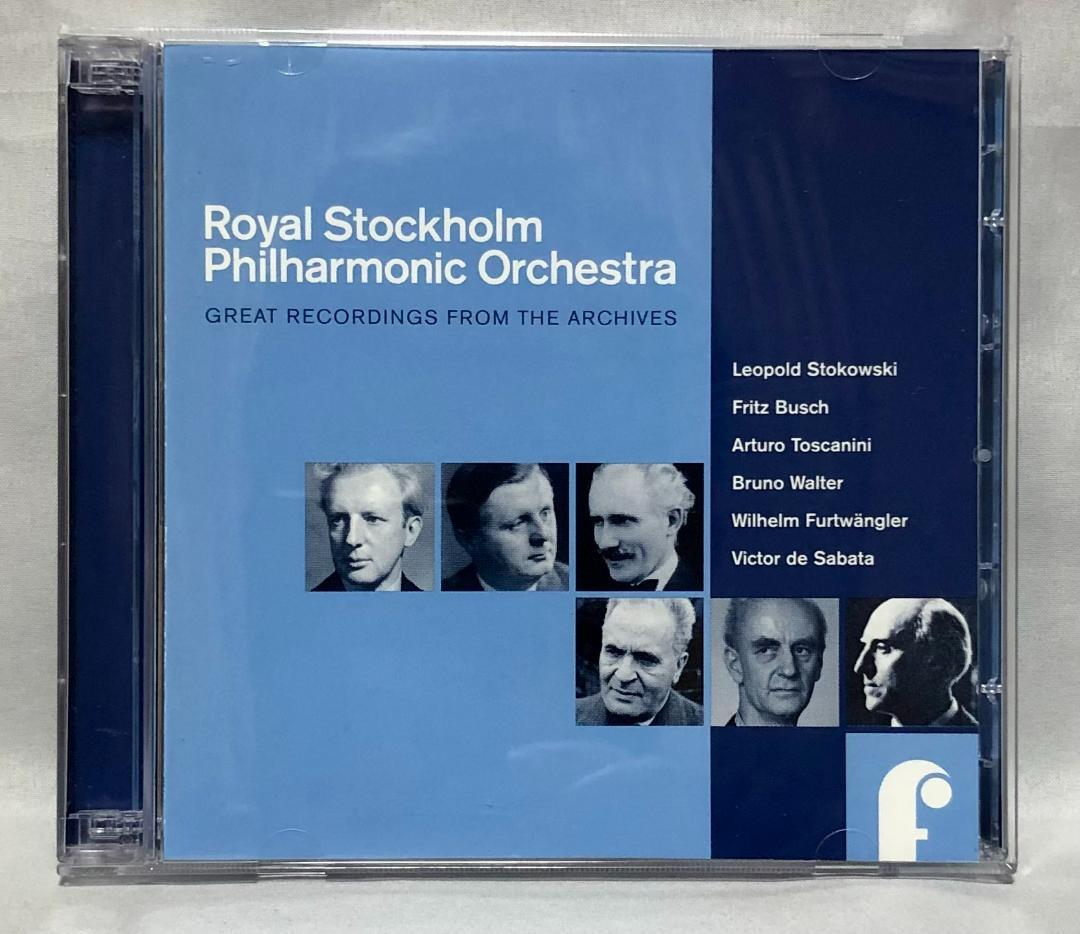 【自主制作盤】8CD-BOX ロイヤル・ストックホルム・フィル創立100周年記念