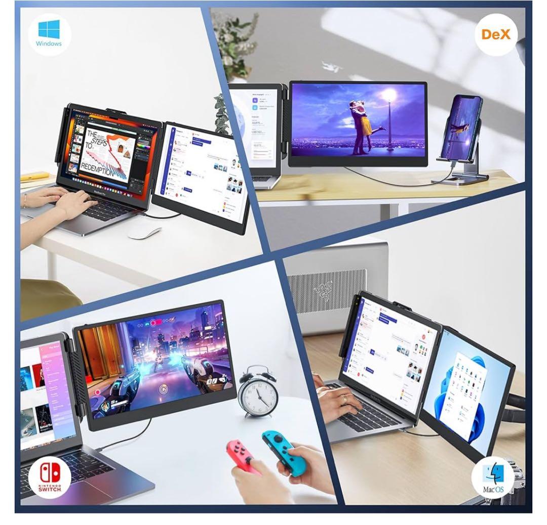 新品Kwumsy S1 ポータブルディスプレイ14'' 1080P FHD