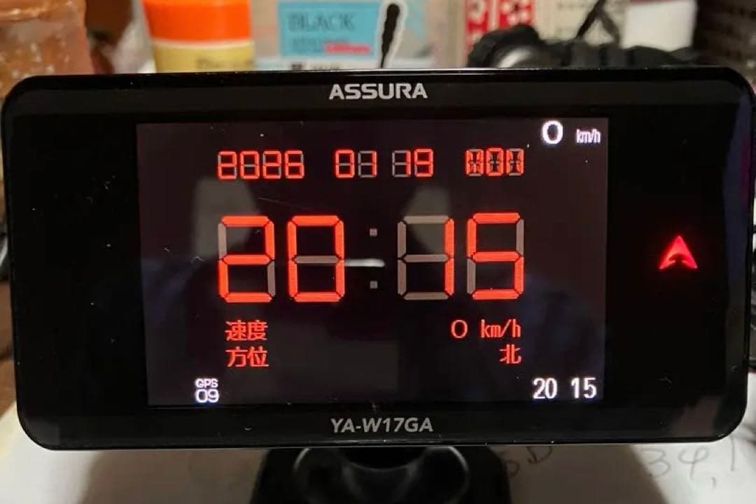 ASSURA YA-W17GA レーダー探知機本体【作動確認済み】