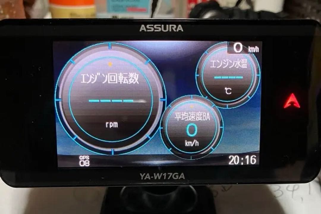 ASSURA YA-W17GA レーダー探知機本体【作動確認済み】