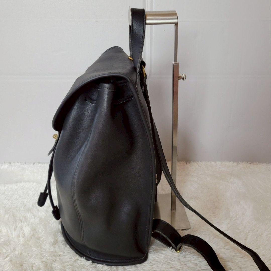 オールドコーチ リュック 巾着 肩掛け 希少 レア ターンロック ゴールド金具