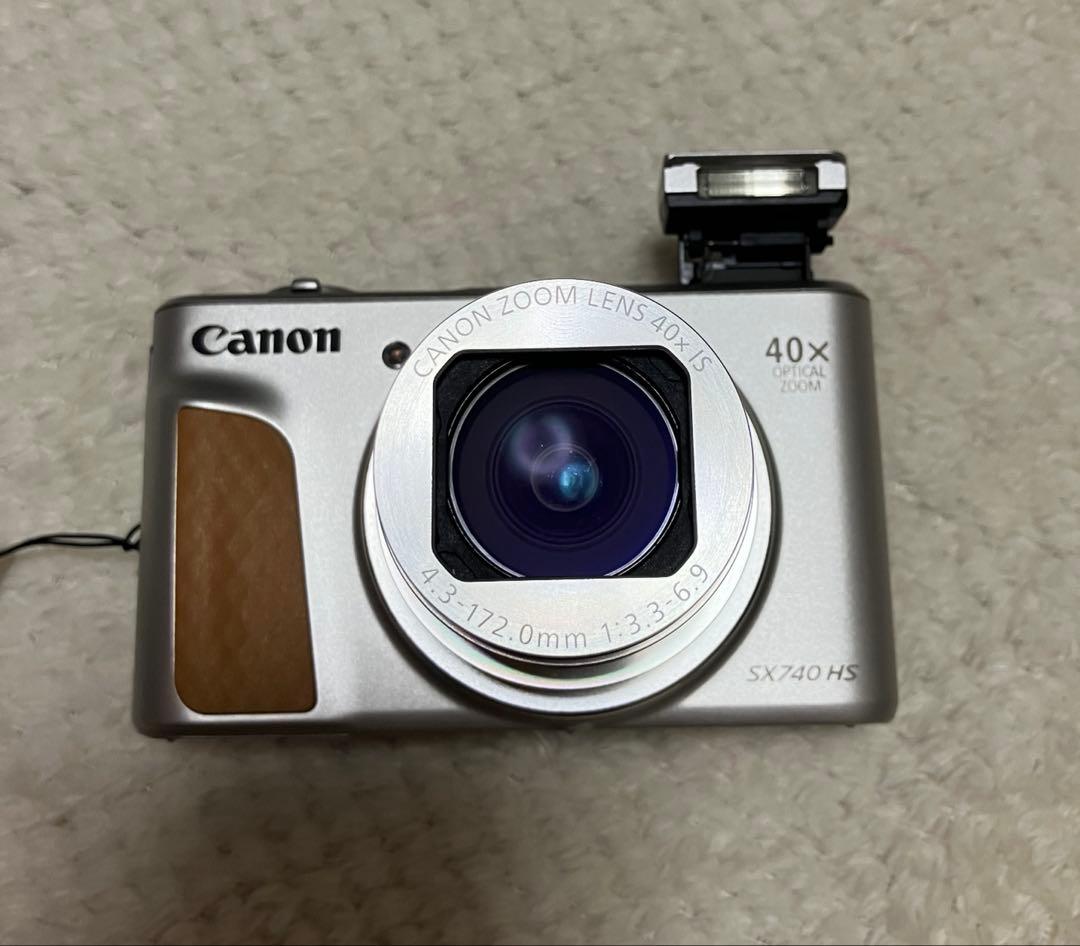 F*o様 Canonキャノン　POWERSHOT SX740 HS シルバー　デ