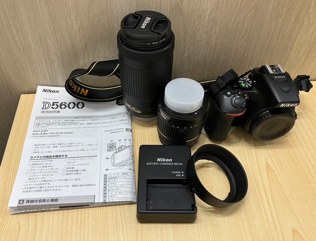 ゲリラセール　Nikon デジタル一眼レフカメラ D5600 ダブルズームキット