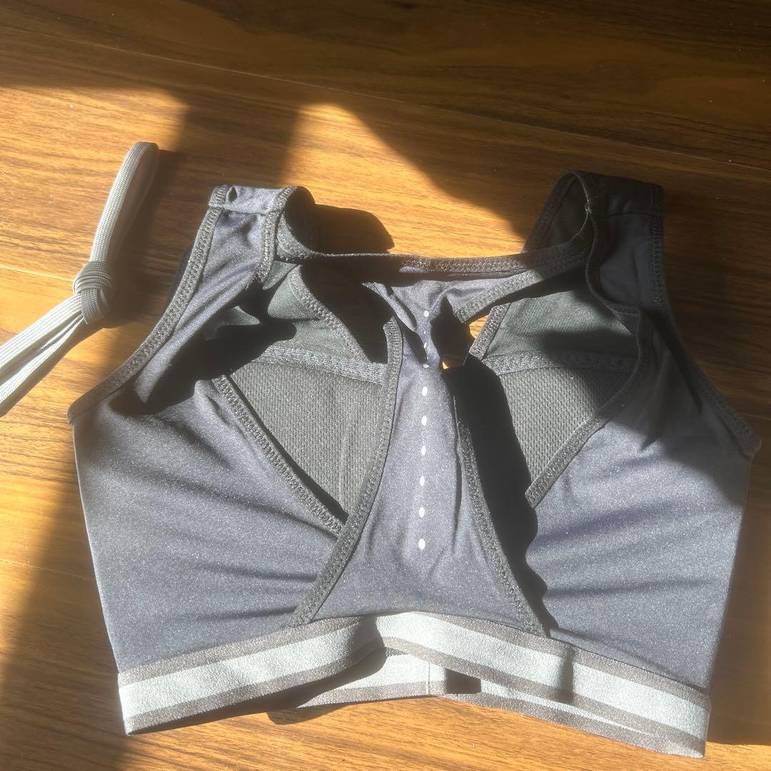 【N7 スポブラ】 n7 ひなちゃんねる　スポブラ　ブラック