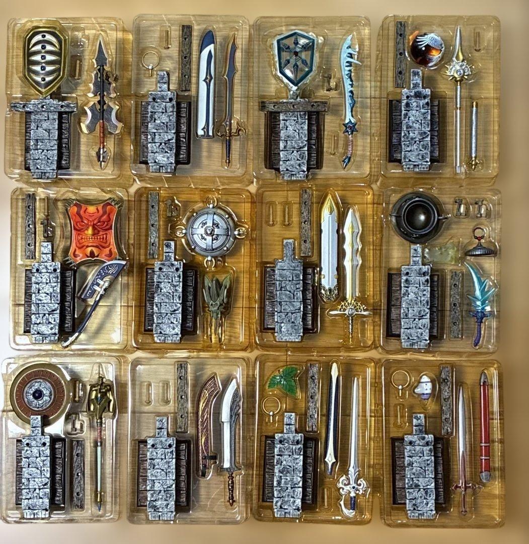 ドラゴンクエストレジェンド アイテムズ ギャラリー メタルキングの装備編12種