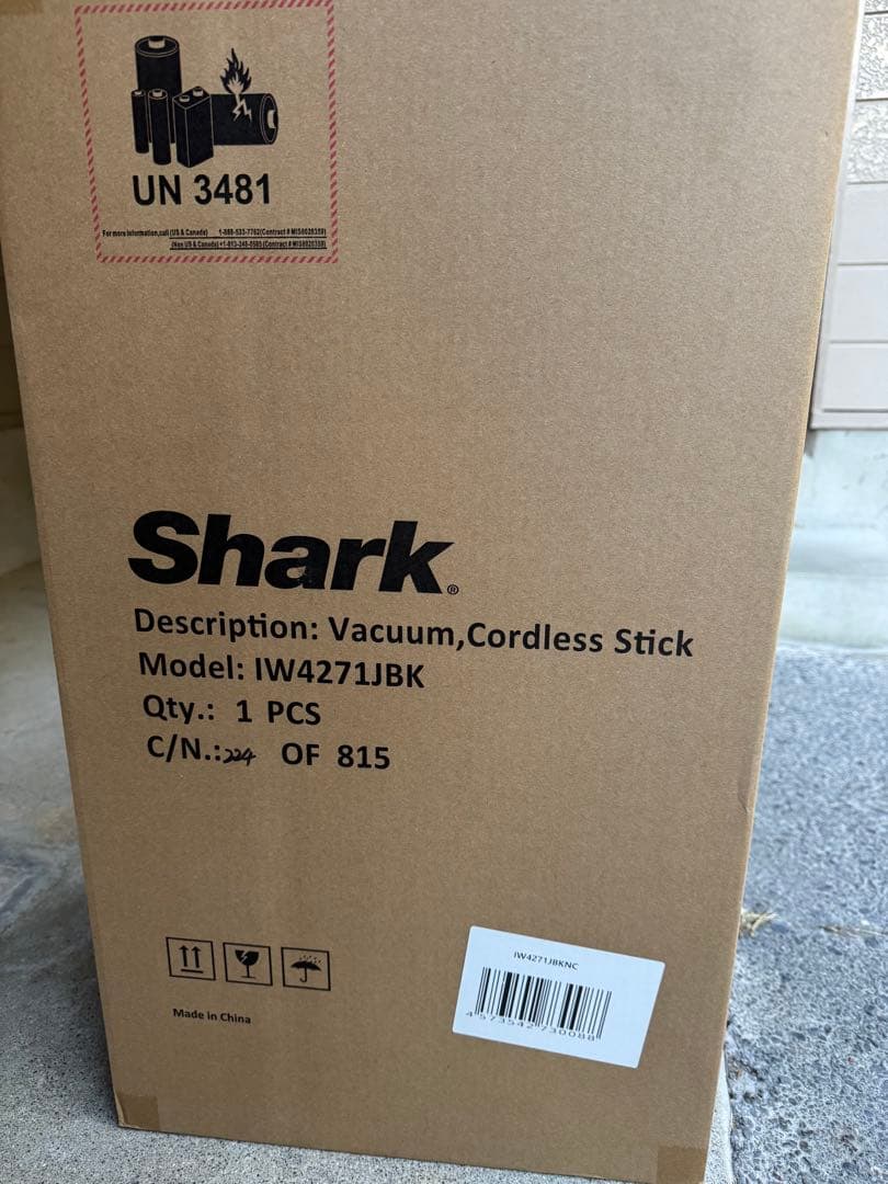 新品未使用　Shark POWER CLEAN 360 IW4271JBK