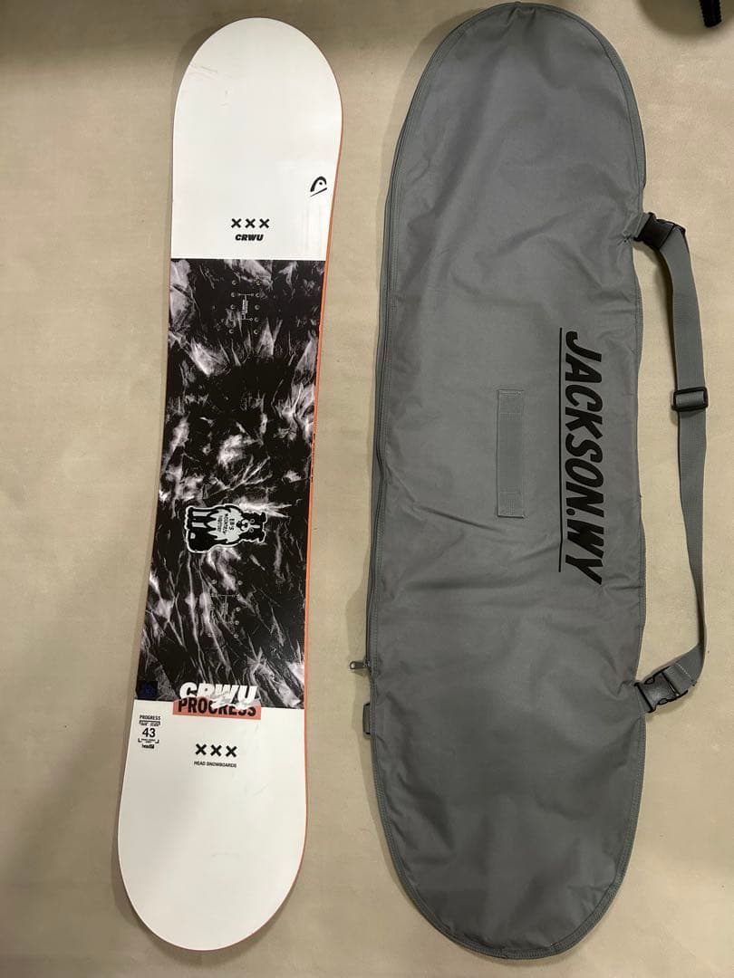 高年式スノーボードセットHEAD CRUW 143 × FLUX