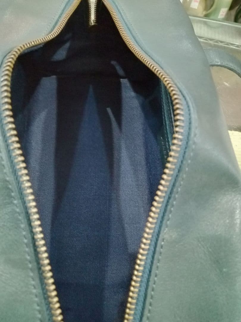 お値下げ❗ヨーガンレール　バッグ　レザー　ミニボストン　保存袋付き