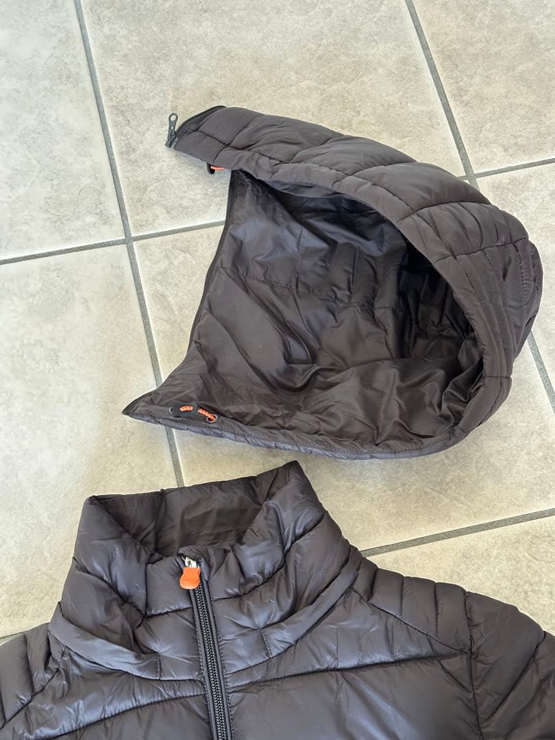 【美品】 SAVE THE DUCK フード付きダウンジャケット サイズ1