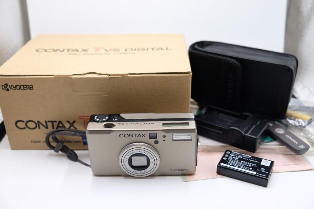 極美品　CONTAX T VS DIGITAL コンパクトデジタルカメラ
