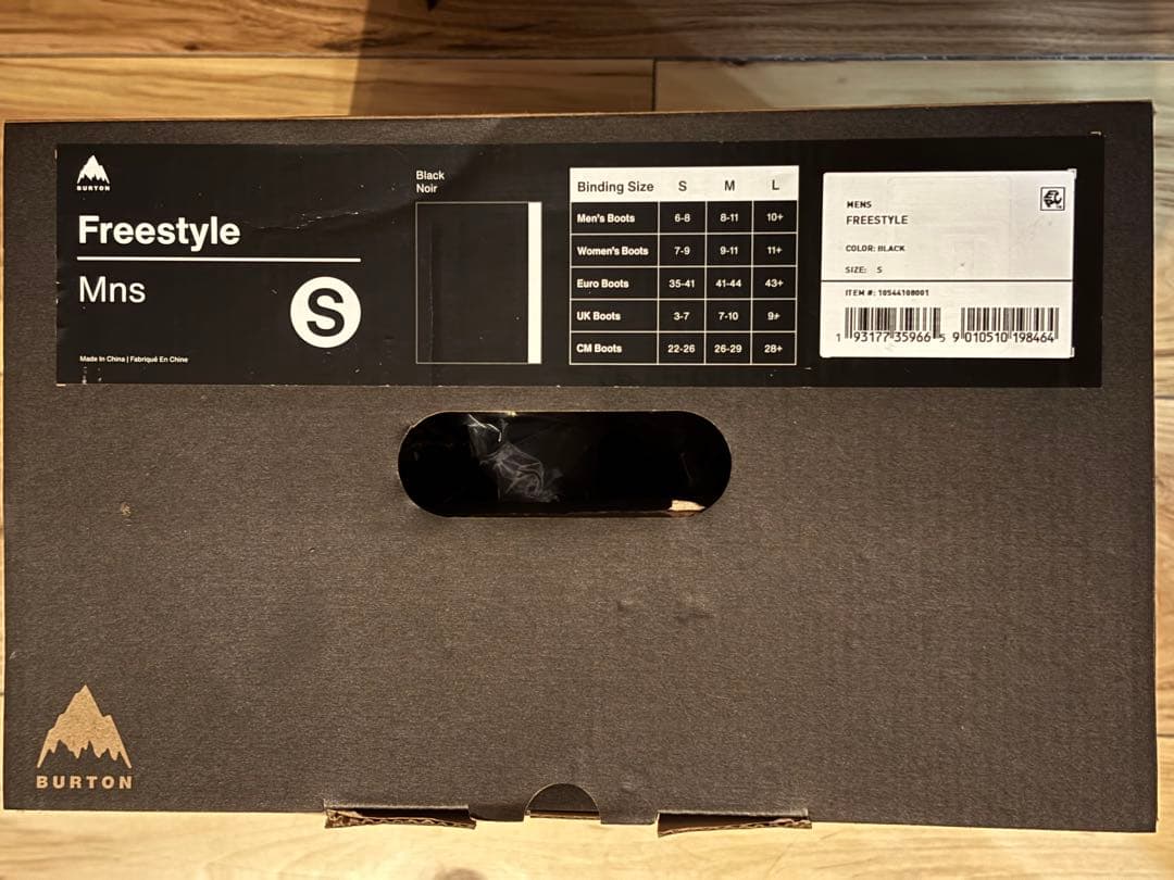 25 BURTON - BK - S スノーボード バインディング 軽量・初心者