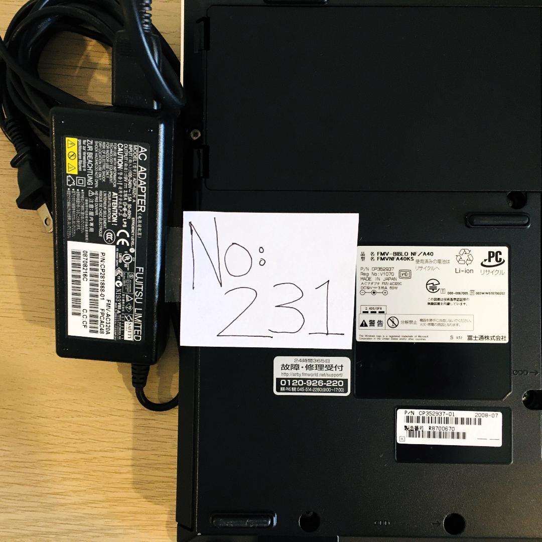 Fujitsu Biblo ノートPC Office2021Win11 パソコン