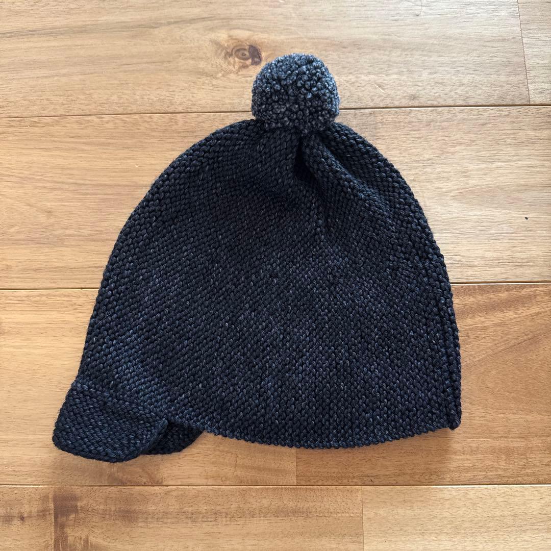 未使用　mishaandpuff ニット帽　4-8y