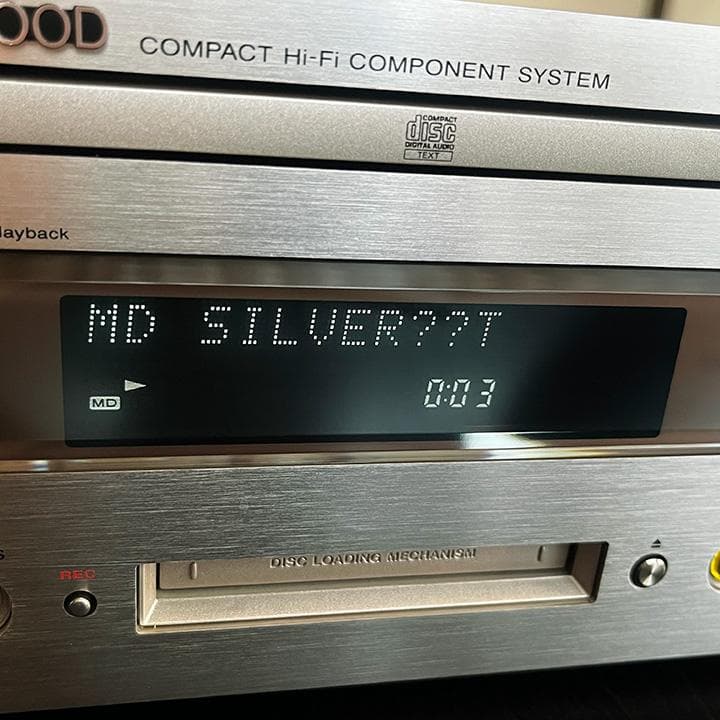 KENWOOD【R-K700】 CD・MD・レシーバー