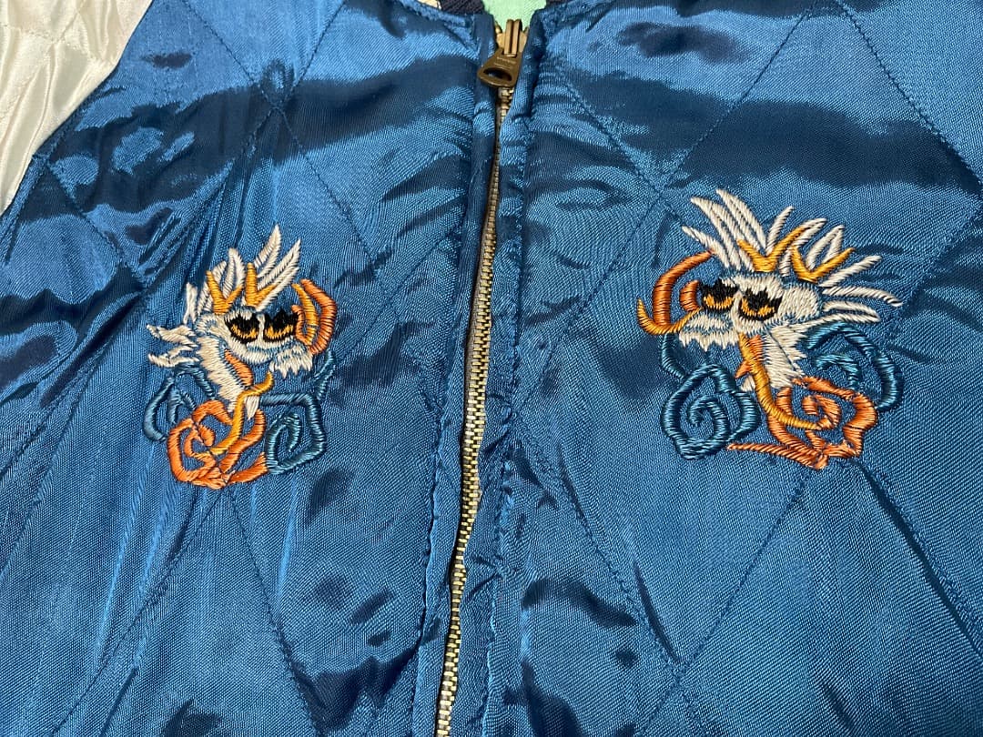 ウエアハウス リバーシブル スーベニア スカジャン ハワイマップ×龍 42