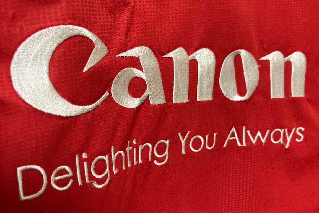 Canon キヤノン刺繍ロゴ ジャケット　ジャンパー
