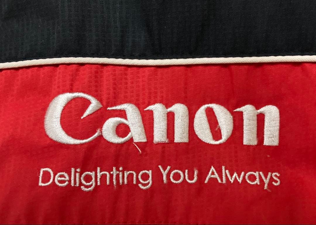 Canon キヤノン刺繍ロゴ ジャケット　ジャンパー
