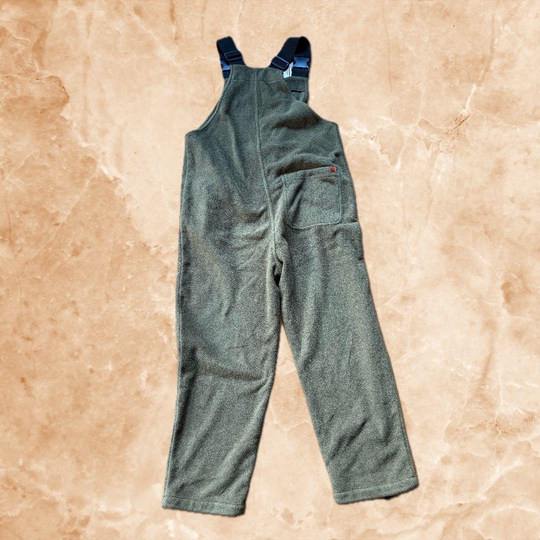UNIVERSAL OVERALL フリースオーバーオール オリーブグリーン　M