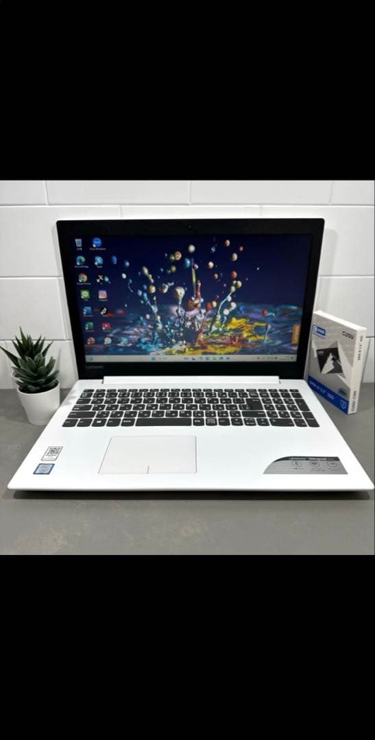 Lenovo ホワイト ノートPC 15.6インチ