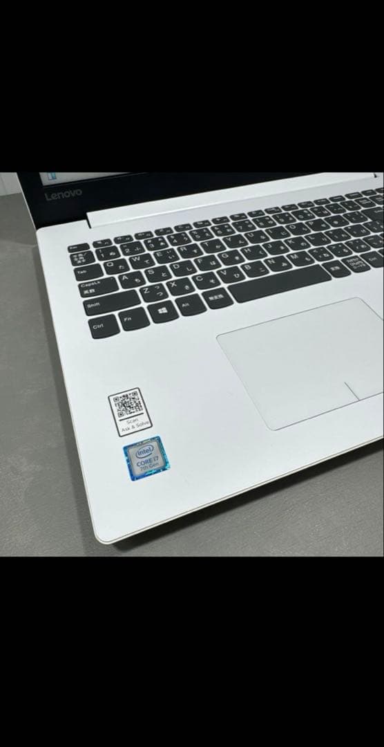 Lenovo ホワイト ノートPC 15.6インチ