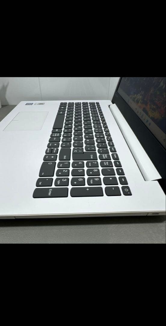 Lenovo ホワイト ノートPC 15.6インチ