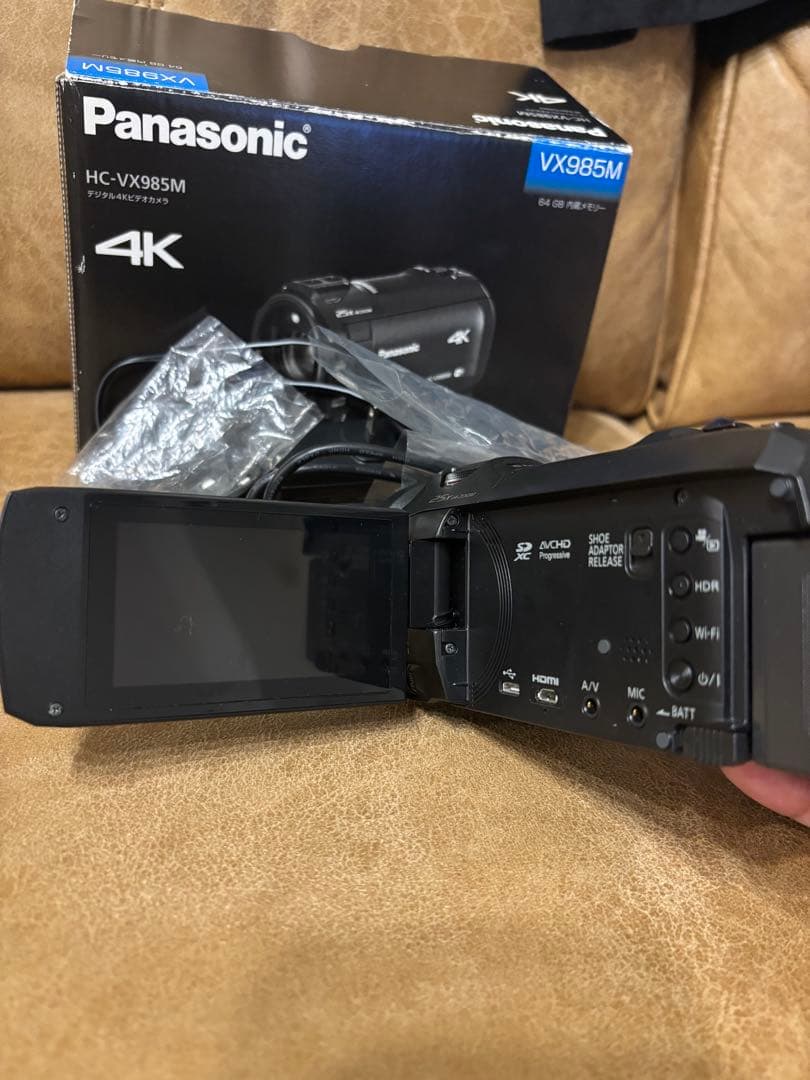 Panasonic HC-VX985M 4Kビデオカメラ