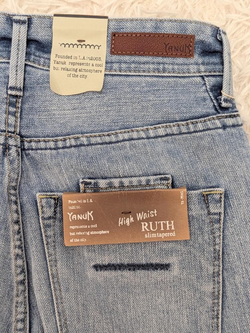 ✨新品未使用✨YANUK✨ハイウエスト RUTH サイズ23