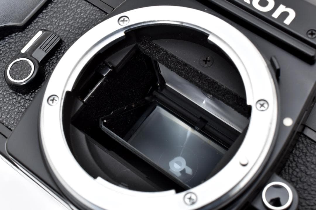 新品級 ニコン FG ブラック 説明書付 フィルム モルト新品交換済 H230